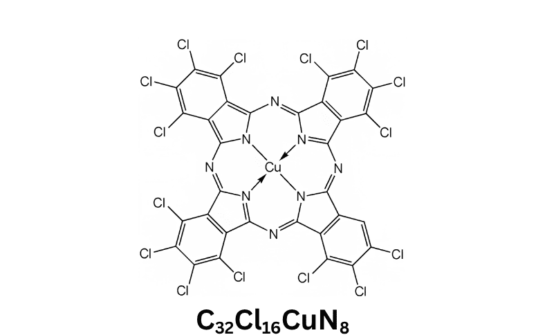 Pigment Green 7 Chemical Formula